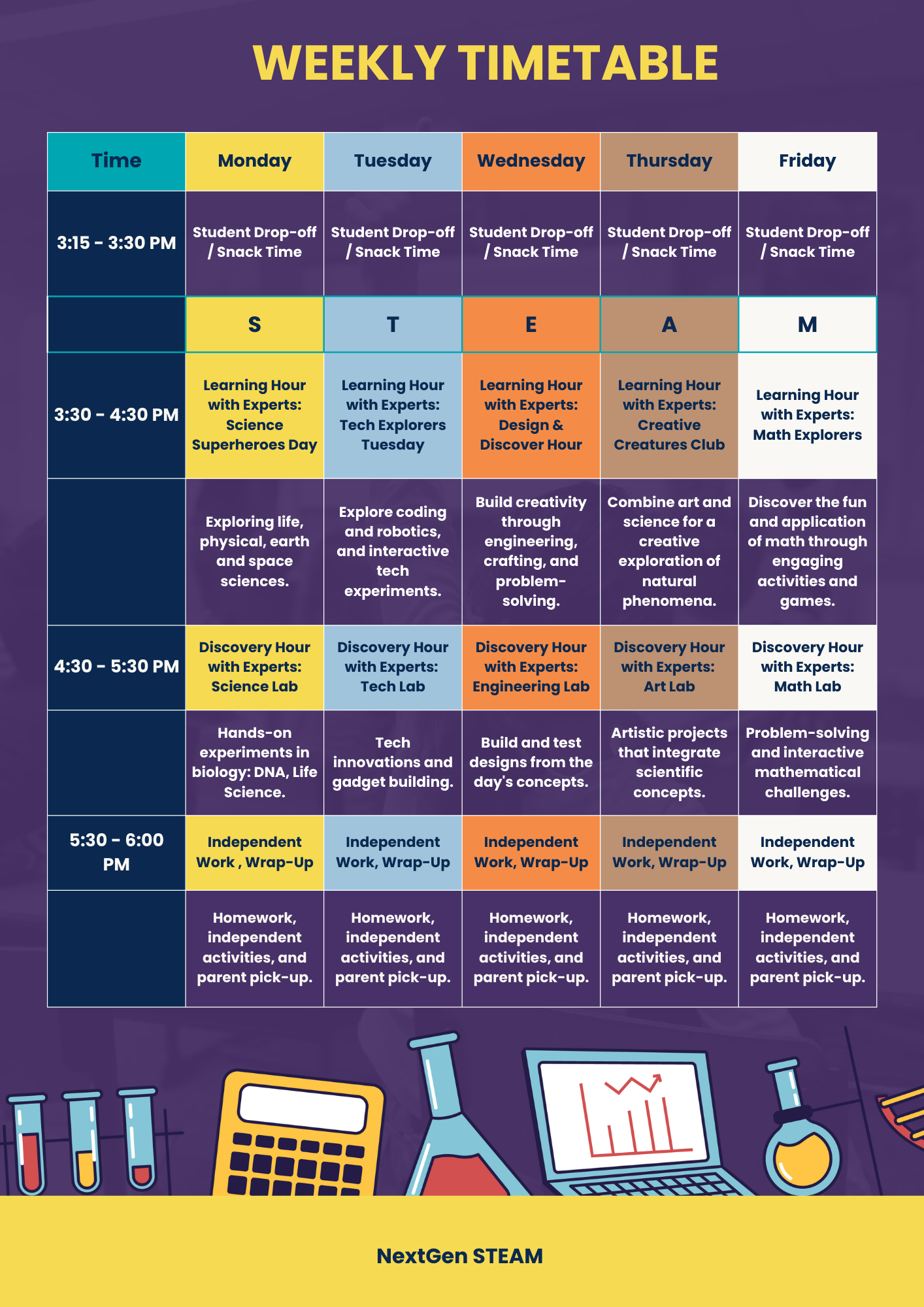 Timetable